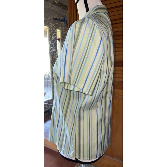 IZOD Green Stripped — Medium — NWTS - Picture 4 of 8